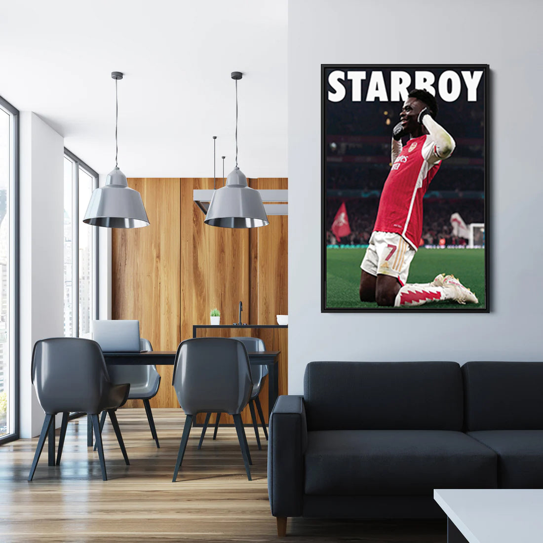 Bukayo Saka "Starboy" - Poster