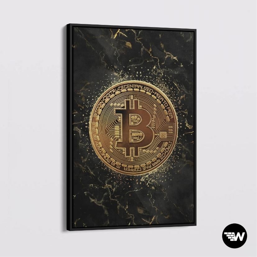 MARMER - GOLD BITCOIN - Poster