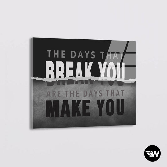 SCARS MAKE YOU - Glass