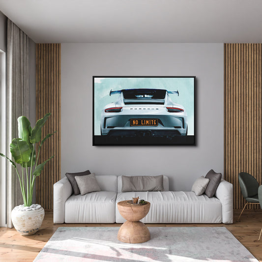 PORSCHE - NO LIMITS - Canvas