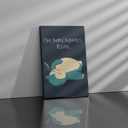 Snorlax  - Canvas
