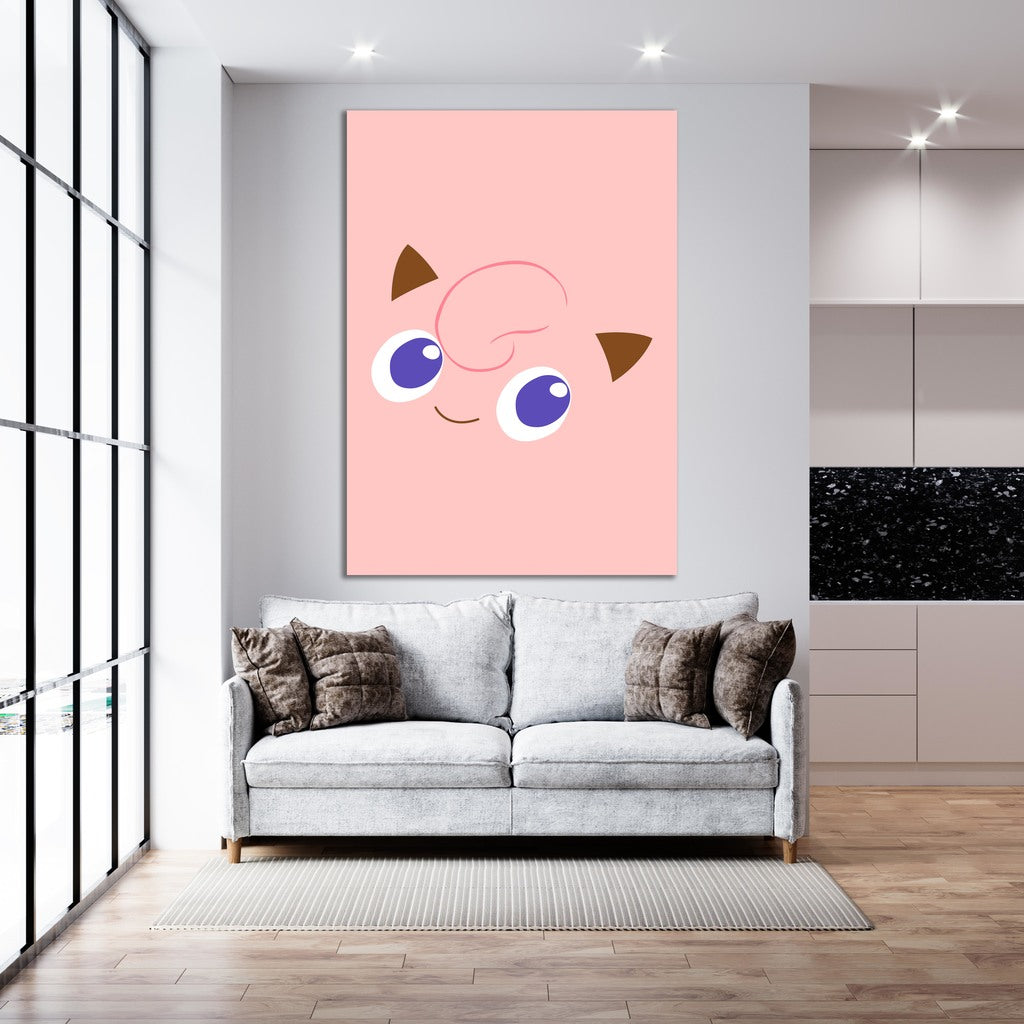 Jigglypuff- Pokemon - Canvas