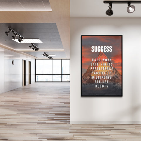 CLIMB TO SUCCESS - Canvas