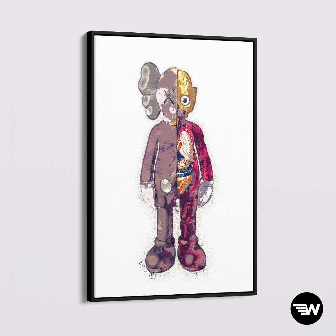 BEARBRICK - HALF HUMAN