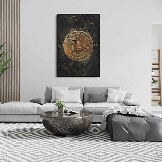 MARMER - GOLD BITCOIN - Poster