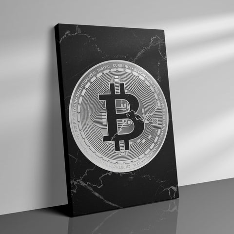 MARMER - ZILVER SHINE BITCOIN - Poster