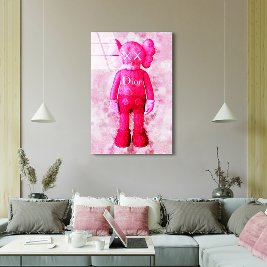 BEARBRICK - PINK VIP