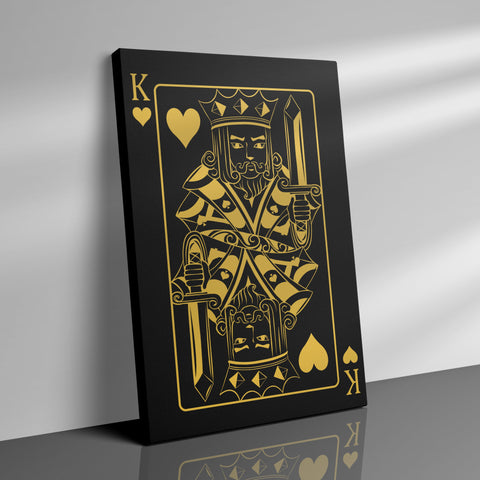 KING CARD - Poster