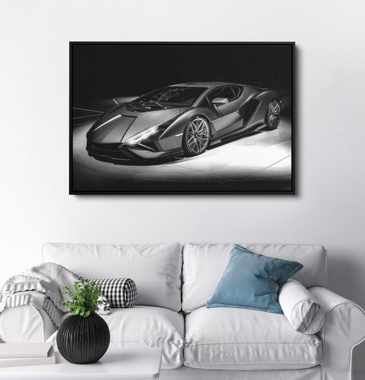 Lambo - Black - Poster