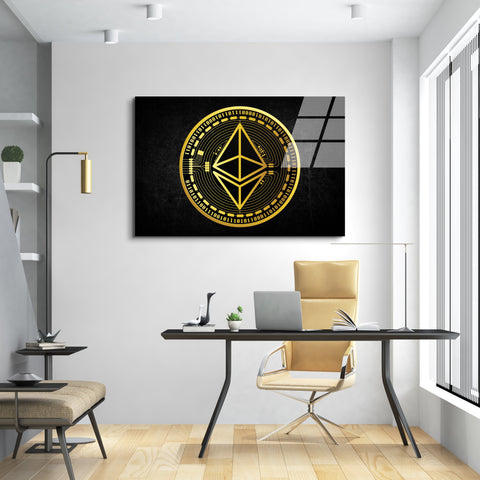 ETH - Gold - Glass