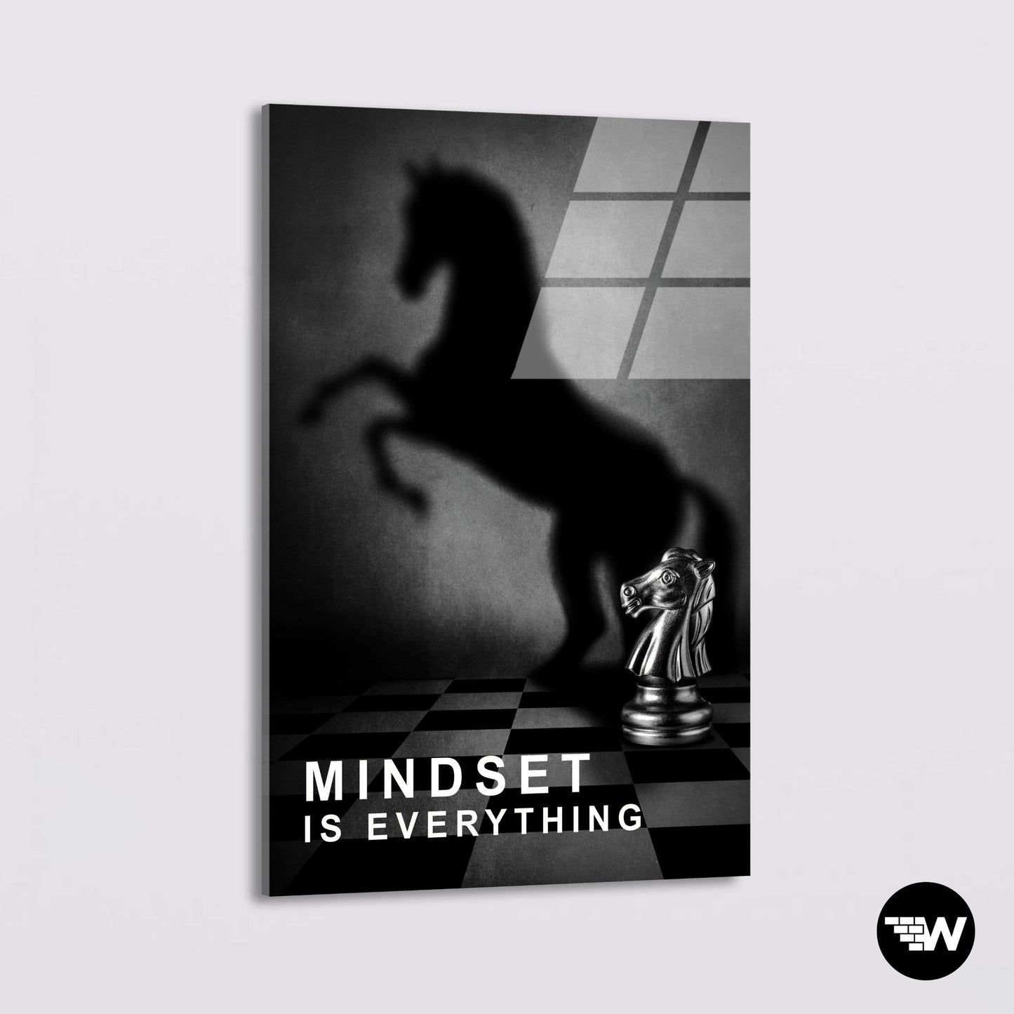 MINDSET IS EVERYTHING - Glass