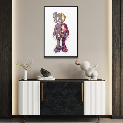 BEARBRICK - HALF HUMAN