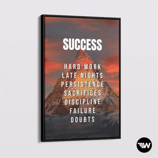 CLIMB TO SUCCESS - Canvas