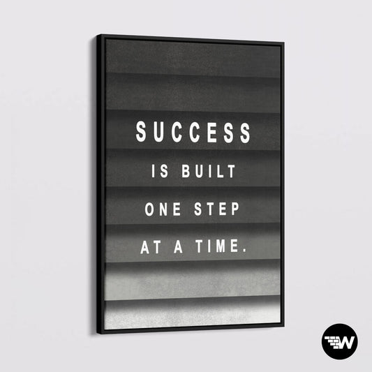 SUCCESS IS BUILD - Canvas