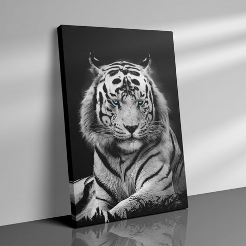 Observing White Tiger - Poster