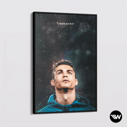 Cristiano Ronaldo 'The King' - Soccer - Poster