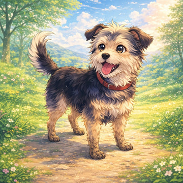 Voorbeeld Anime-inspired portret